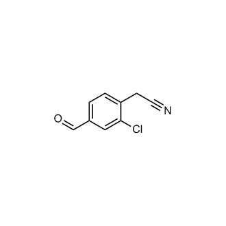 2-(2-Chloro-4-formylphenyl)acetonitrile