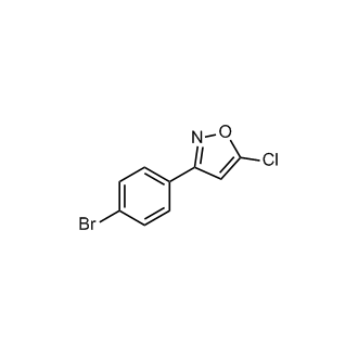 3-(4-Bromophenyl)-5-chloroisoxazole