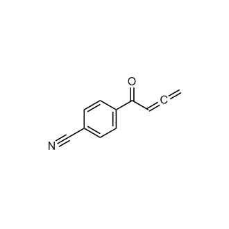 4-(1-Oxo-2,3-butadien-1-yl)benzonitrile