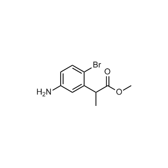 Methyl 2-(5-amino-2-bromophenyl)propanoate