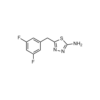 5-(3,5-Difluorobenzyl)-1,3,4-thiadiazol-2-amine