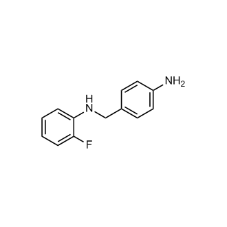 Benzenemethanamine, 4-amino-N-(2-fluorophenyl)-