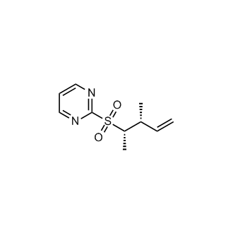 2-(((2S,3R)-3-Methylpent-4-en-2-yl)sulfonyl)pyrimidine