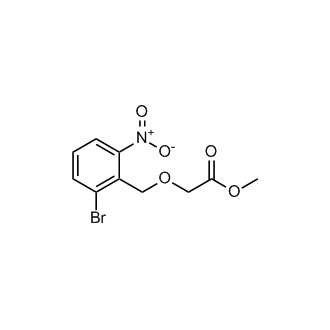 Methyl 2-((2-bromo-6-nitrobenzyl)oxy)acetate