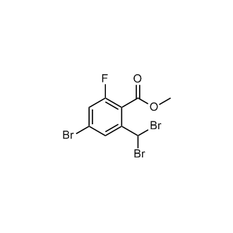 Methyl 4-bromo-2-(dibromomethyl)-6-fluorobenzoate