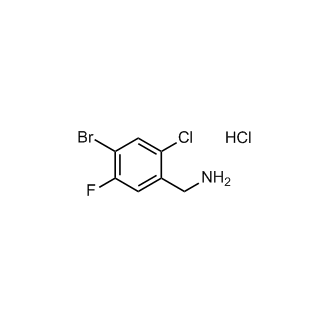 (4-Bromo-2-chloro-5-fluorophenyl)methanamine hydrochloride