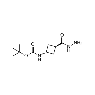 tert-Butyl (trans-3-(hydrazinecarbonyl)cyclobutyl)carbamate