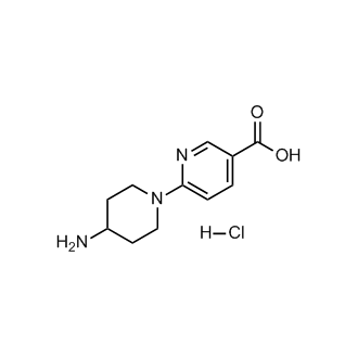 6-(4-Aminopiperidin-1-yl)nicotinic acid hydrochloride