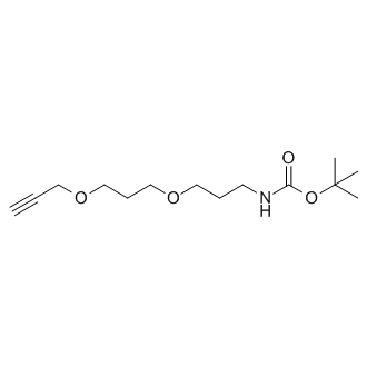 tert-Butyl (3-(3-(prop-2-yn-1-yloxy)propoxy)propyl)carbamate