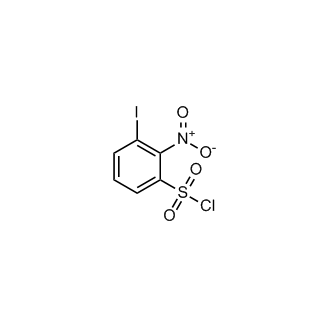 3-Iodo-2-nitrobenzene-1-sulfonyl chloride