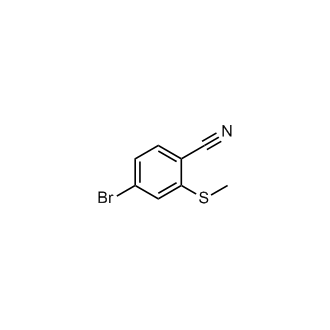 4-Bromo-2-(methylthio)benzonitrile