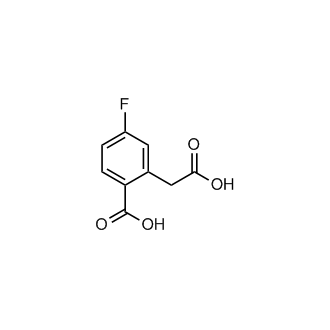 2-(Carboxymethyl)-4-fluorobenzoic acid