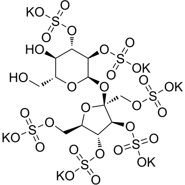 Sucrose hexasulfate (hexapotassium)(potassium)