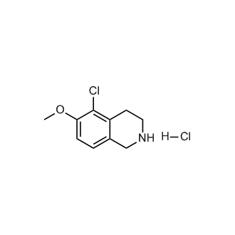 5-Chloro-6-methoxy-1,2,3,4-tetrahydroisoquinoline hydrochloride