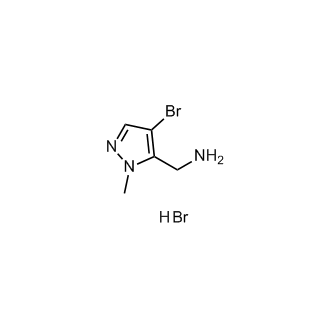 (4-Bromo-1-methyl-1H-pyrazol-5-yl)methanamine (hydrobromide)