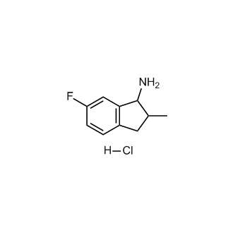 6-Fluoro-2-methyl-2,3-dihydro-1H-inden-1-amine hydrochloride