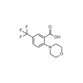 2-(4-Morpholinyl)-5-(trifluoromethyl)benzoic acid