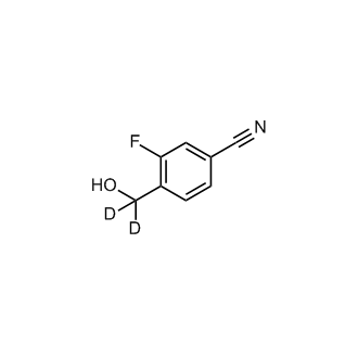 3-Fluoro-4-(hydroxymethyl)benzonitrile-d2