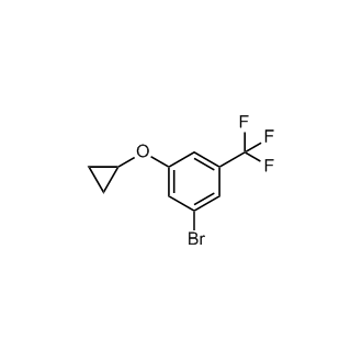 1-Bromo-3-cyclopropoxy-5-(trifluoromethyl)benzene