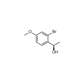 (αR)-2-Bromo-4-methoxy-α-methylbenzenemethanol