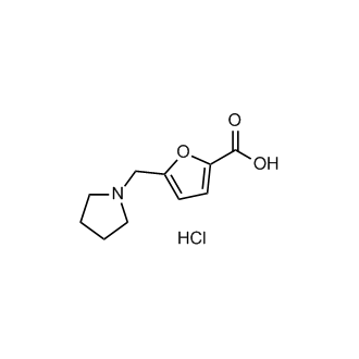 5-(Pyrrolidin-1-ylmethyl)furan-2-carboxylic acid hydrochloride