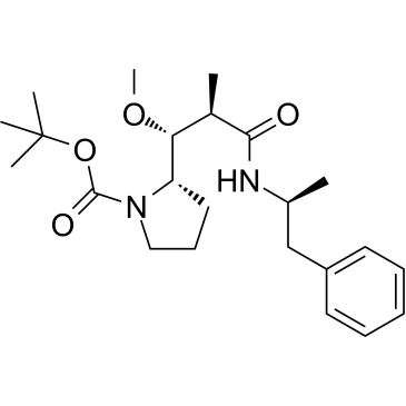 N-Boc-dolaproine-amide-Me-Phe