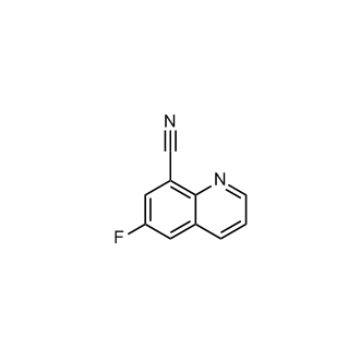 8-Quinolinecarbonitrile, 6-fluoro-