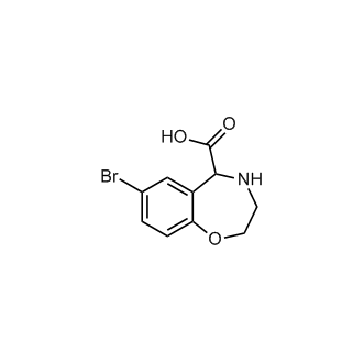 7-Bromo-2,3,4,5-tetrahydro-1,4-benzoxazepine-5-carboxylic acid