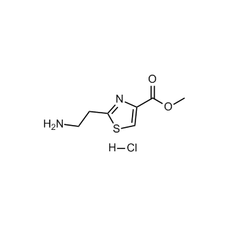 Methyl 2-(2-aminoethyl)thiazole-4-carboxylate hydrochloride