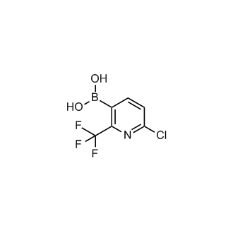 (6-Chloro-2-(trifluoromethyl)pyridin-3-yl)boronic acid