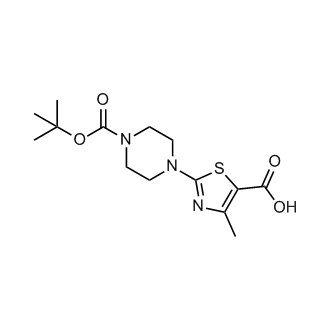 1-(1,1-Dimethylethyl) 4-(5-carboxy-4-methyl-2-thiazolyl)-1-piperazinecarboxylate