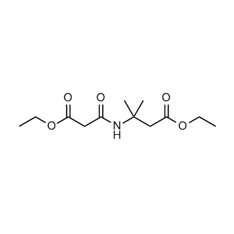 Ethyl 3-(3-ethoxy-3-oxopropanamido)-3-methylbutanoate