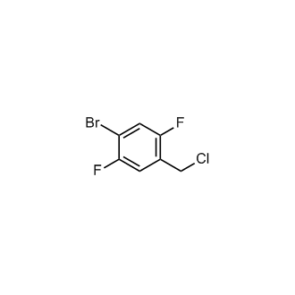 1-Bromo-4-(chloromethyl)-2,5-difluorobenzene