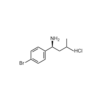 (S)-1-(4-Bromophenyl)-3-methylbutan-1-amine hydrochloride