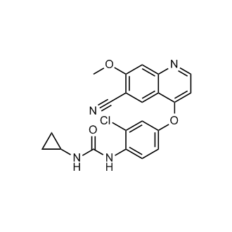 1-(2-Chloro-4-((6-cyano-7-methoxyquinolin-4-yl)oxy)phenyl)-3-cyclopropylurea