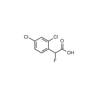 2-(2,4-Dichlorophenyl)-2-fluoroacetic acid