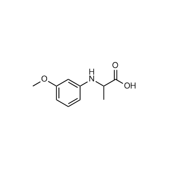 2-((3-Methoxyphenyl)amino)propanoic acid