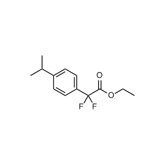 Ethyl 2,2-difluoro-2-(4-isopropylphenyl)acetate