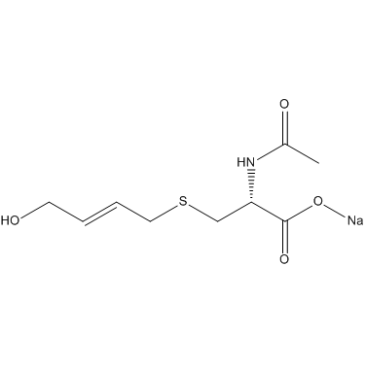 N-Acetyl-S-(4-hydroxy-2-buten-1-yl)-L-cysteine Sodium Salt
