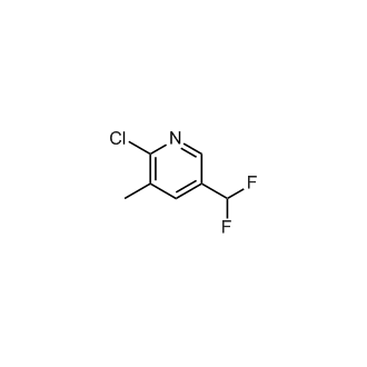 2-Chloro-5-(difluoromethyl)-3-methylpyridine