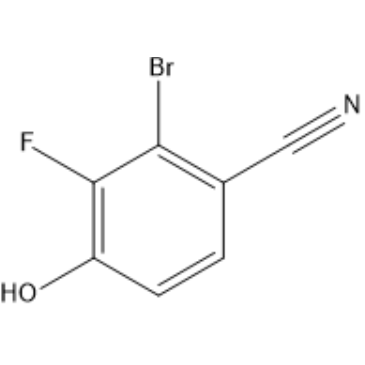 2-Bromo-3-fluoro-4-hydroxybenzonitrile