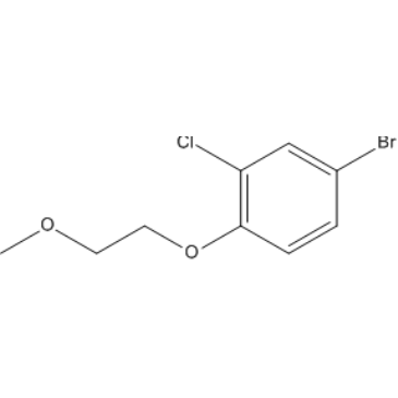 4-Bromo-2-chloro-1-(2-methoxyethoxy)benzene