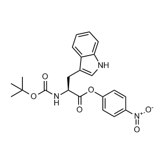 (S)-4-Nitrophenyl 2-((tert-butoxycarbonyl)amino)-3-(1H-indol-3-yl)propanoate