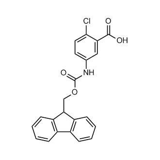 5-((((9H-Fluoren-9-yl)methoxy)carbonyl)amino)-2-chlorobenzoic acid