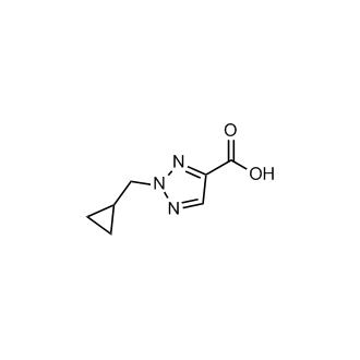 2-(Cyclopropylmethyl)-2H-1,2,3-triazole-4-carboxylic acid