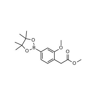 Methyl 2-(2-methoxy-4-(4,4,5,5-tetramethyl-1,3,2-dioxaborolan-2-yl)phenyl)acetate