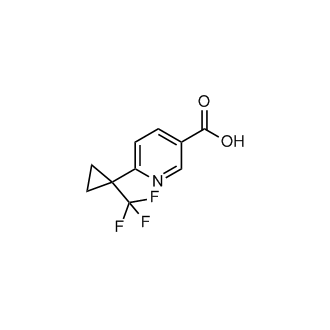 6-(1-(Trifluoromethyl)cyclopropyl)nicotinic acid