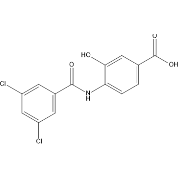 4-(3,5-Dichlorobenzamido)-3-hydroxybenzoic acid