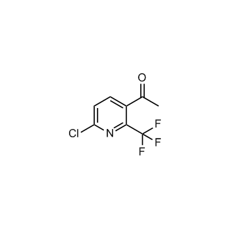 1-(6-Chloro-2-(trifluoromethyl)pyridin-3-yl)ethan-1-one