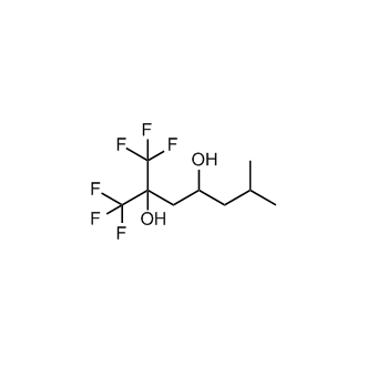 1,1,1-Trifluoro-6-methyl-2-(trifluoromethyl)-2,4-heptanediol